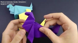 کاردستی با کاغذ رنگی برای کودکان و پیش دبستانی ها